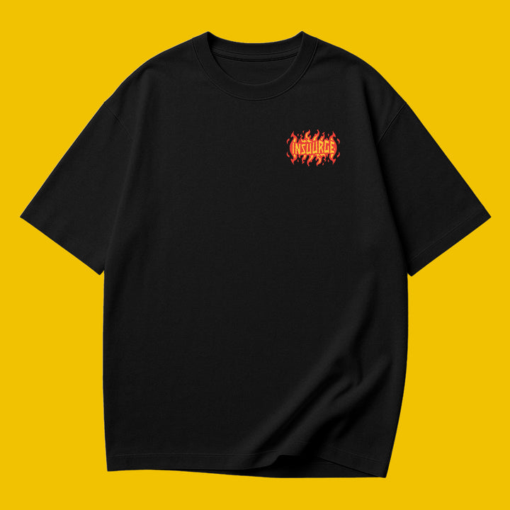 Camiseta Oversized Caos - Insuurge