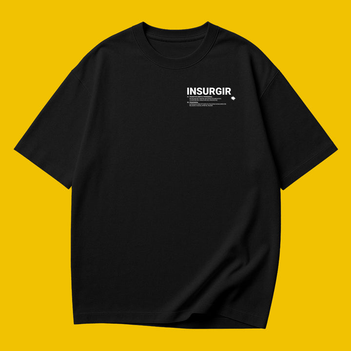 Camiseta Oversized Ego - Insuurge