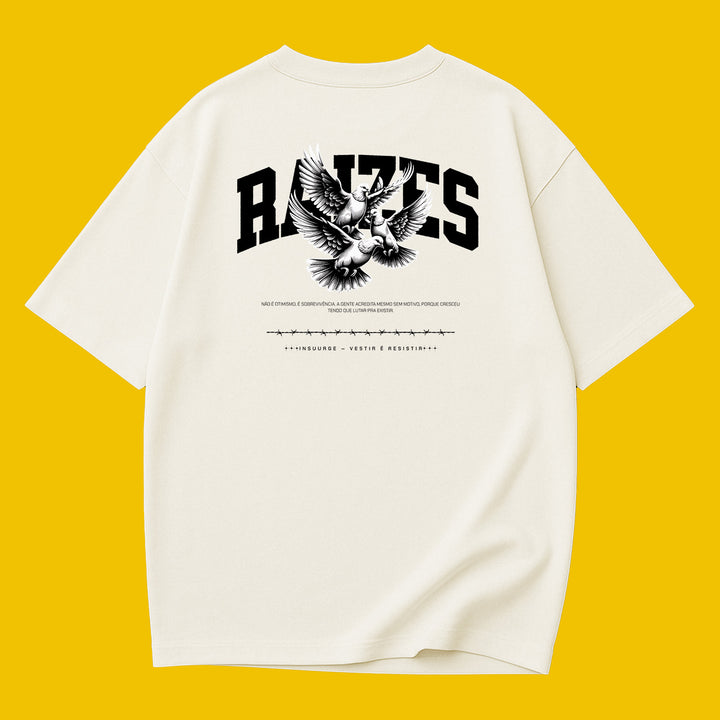 Camiseta Oversized Raízes - Insuurge
