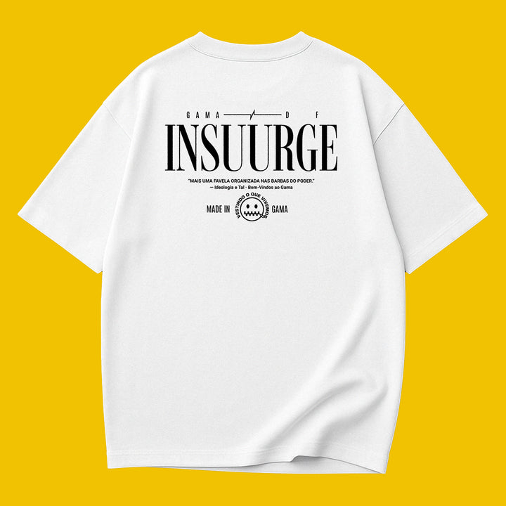 Camiseta Oversized Bem-vindo ao Gama - Insuurge