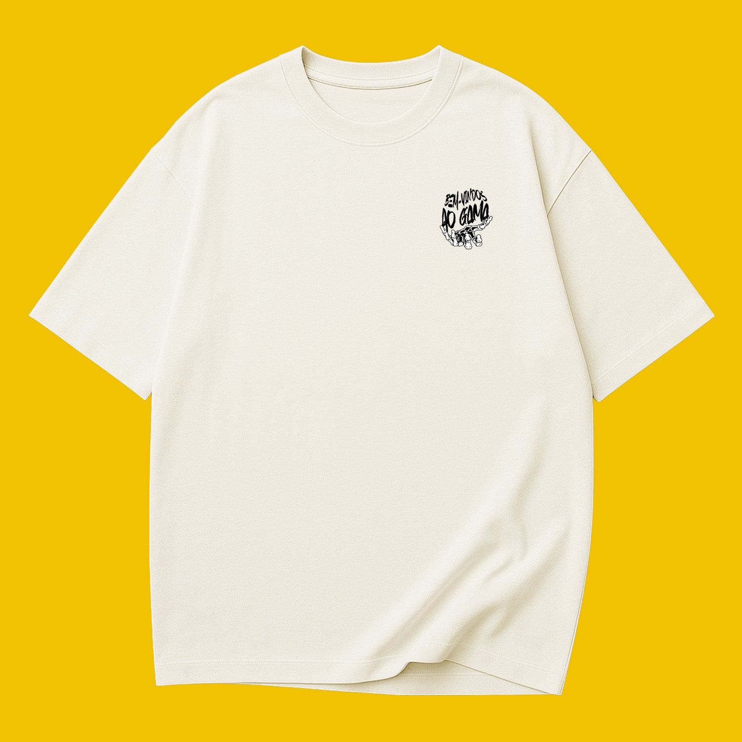 Camiseta Oversized Bem-vindo ao Gama