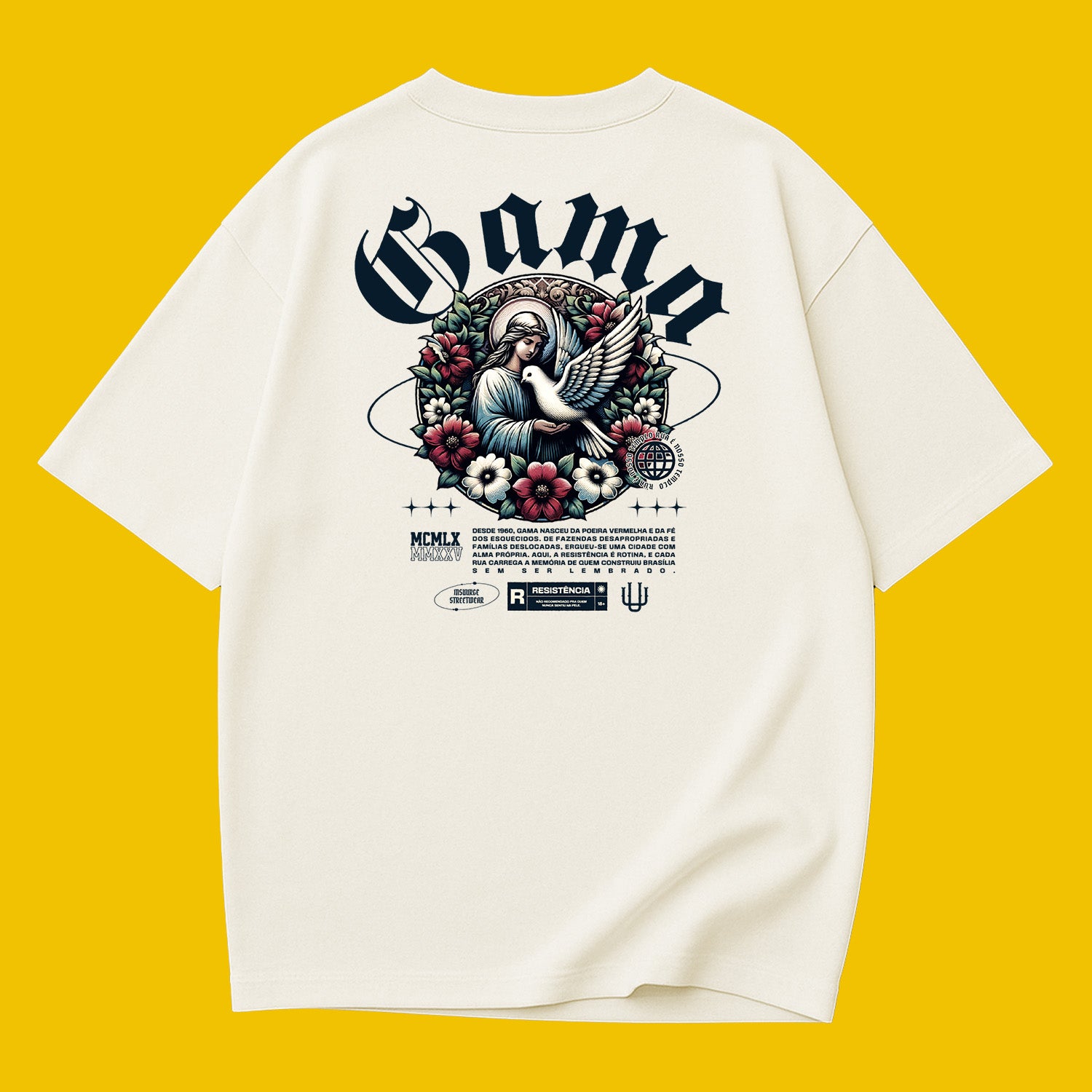Camiseta Oversized Santo Gama