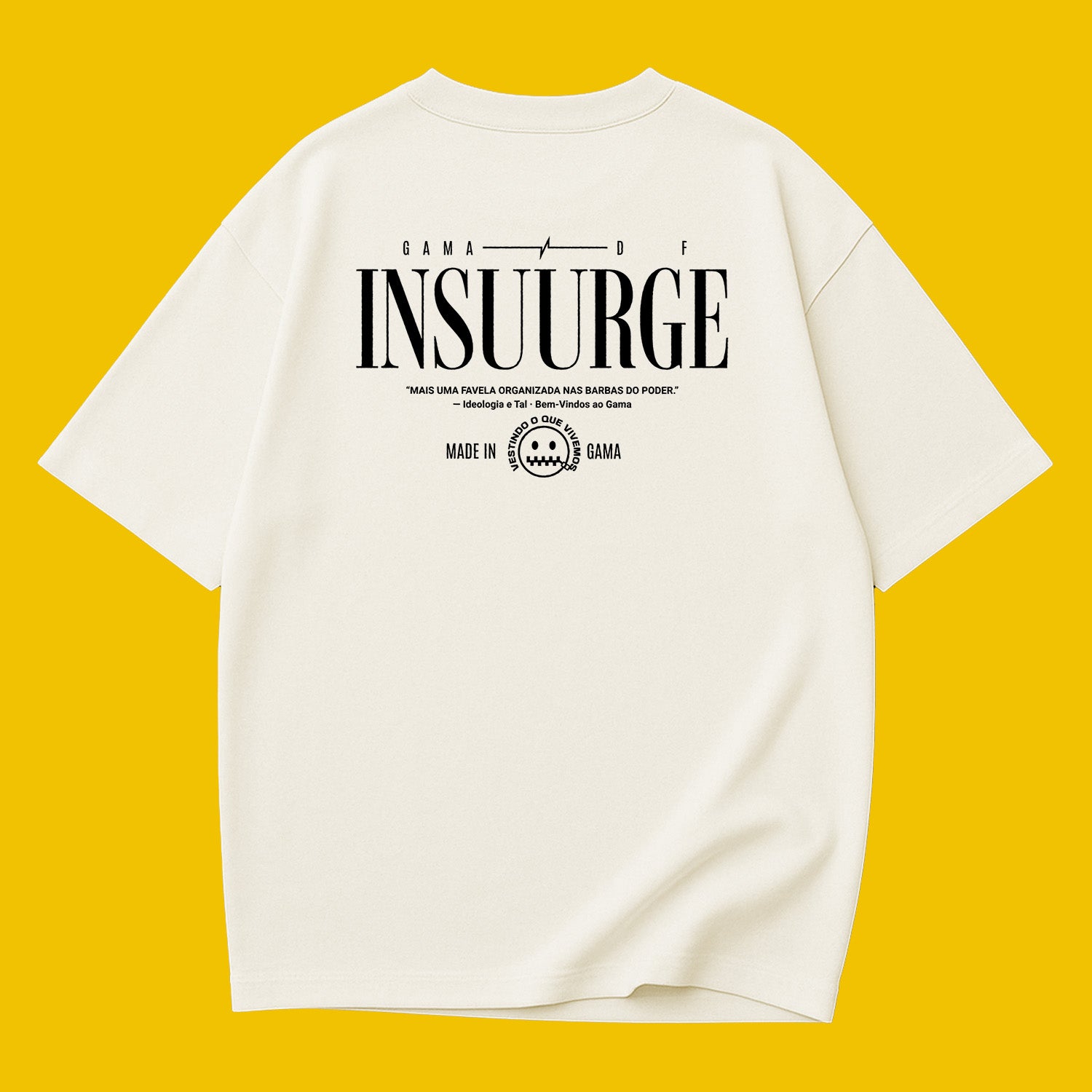 Camiseta Oversized Bem-vindo ao Gama