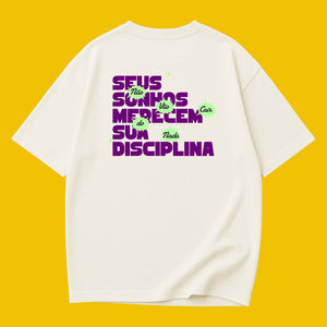 Camiseta Oversized Sonhos