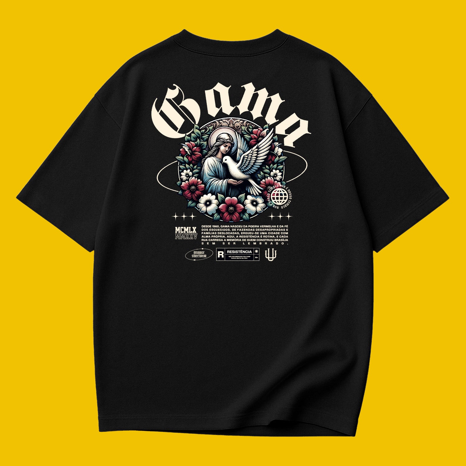 Camiseta Oversized Santo Gama