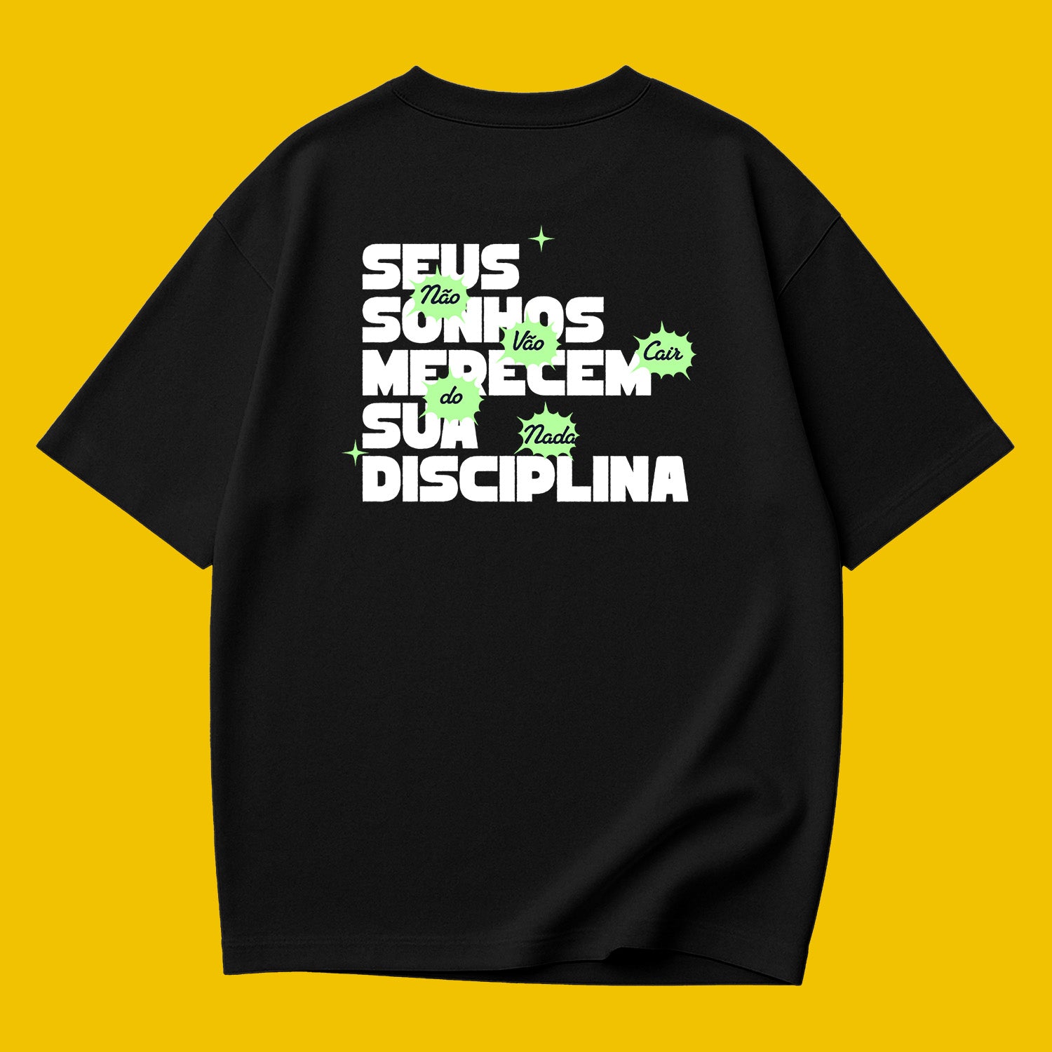 Camiseta Oversized Sonhos