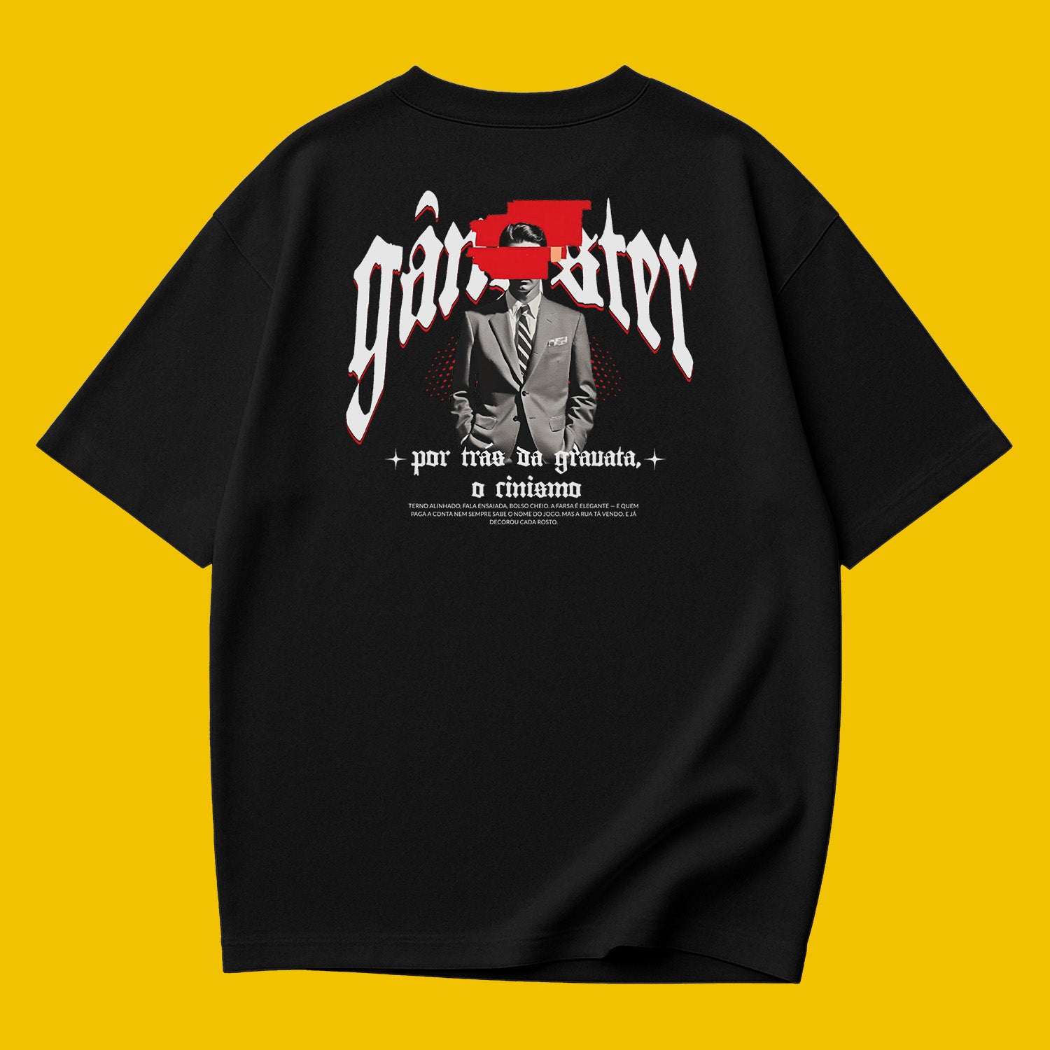 Camiseta Oversized Gangster