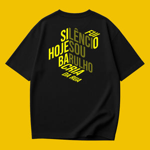 Camiseta Oversized Silêncio