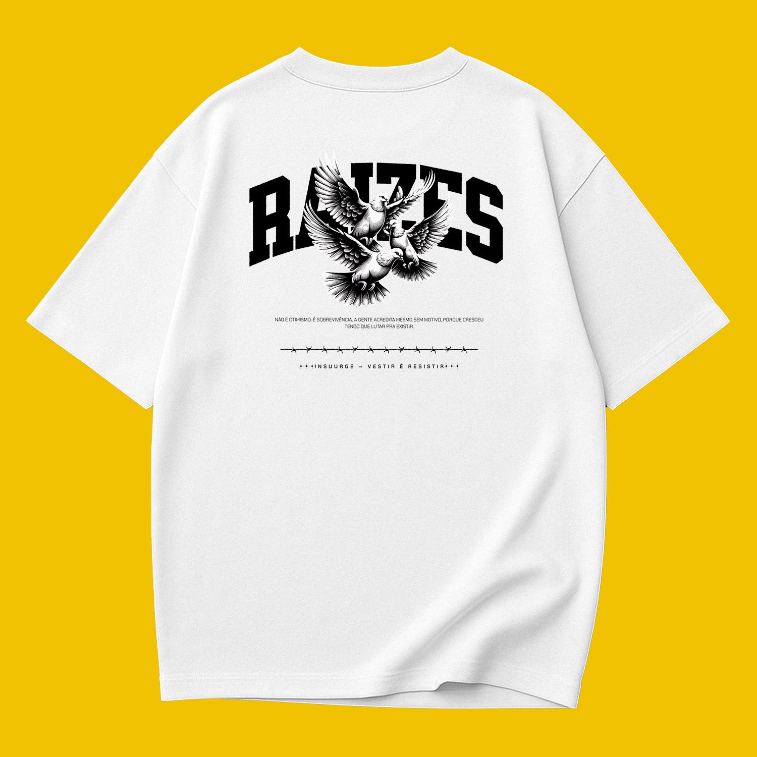 Camiseta Oversized Raízes