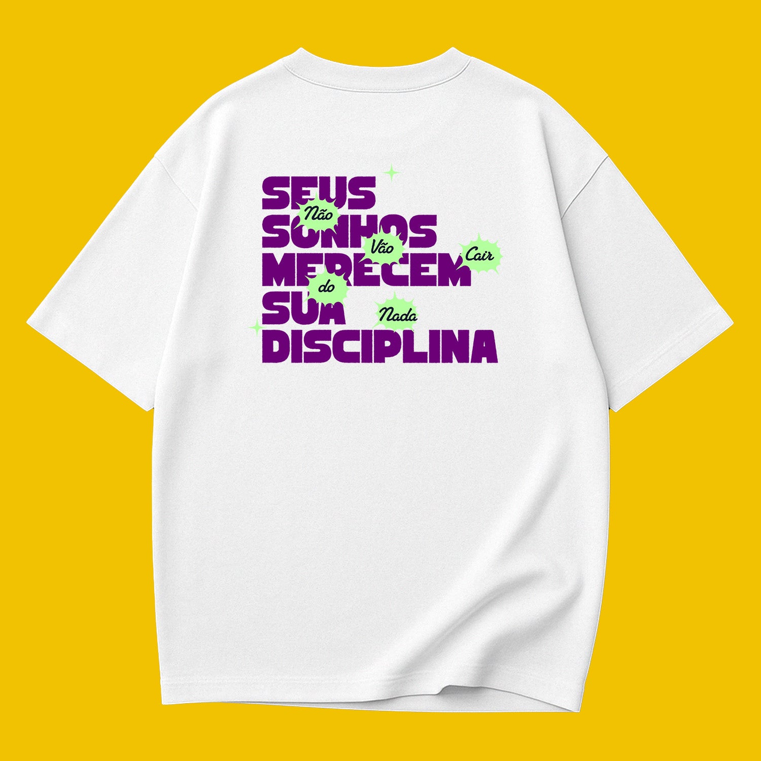Camiseta Oversized Sonhos