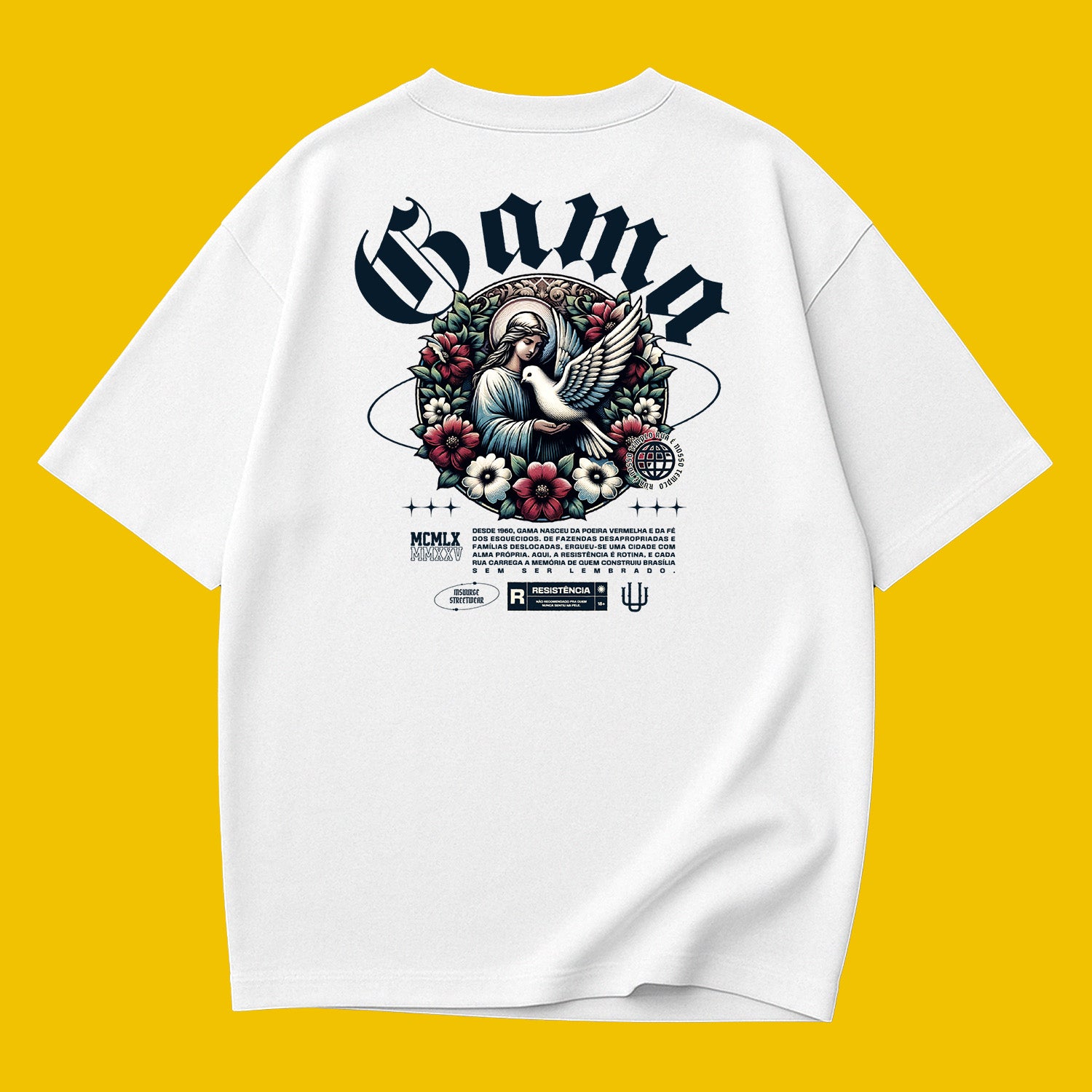 Camiseta Oversized Santo Gama