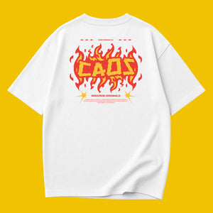 Camiseta Oversized Caos