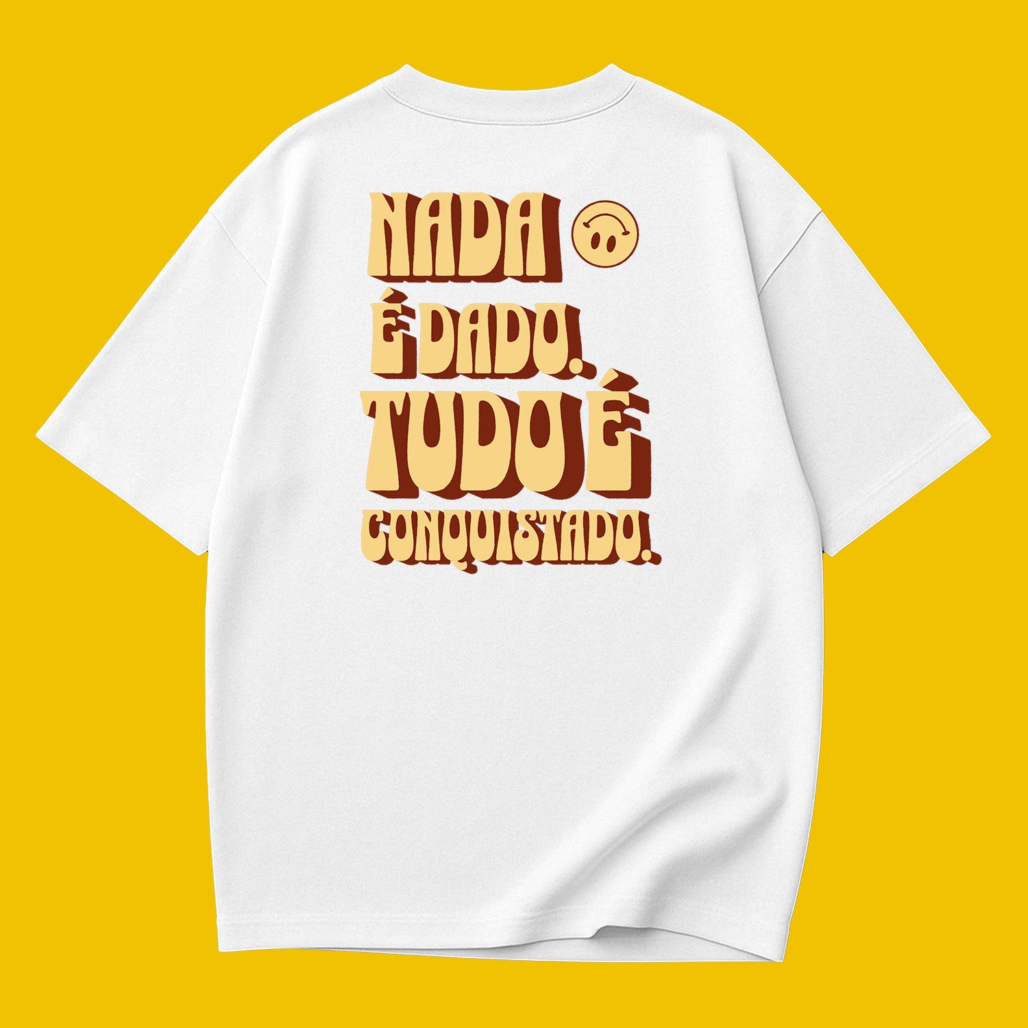 Camiseta Oversized Positividade
