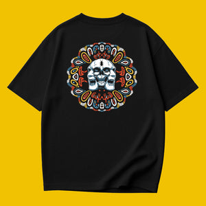 Camiseta Oversized Faces