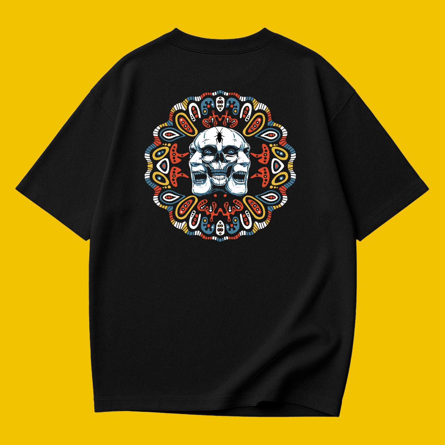 Camiseta Oversized Faces