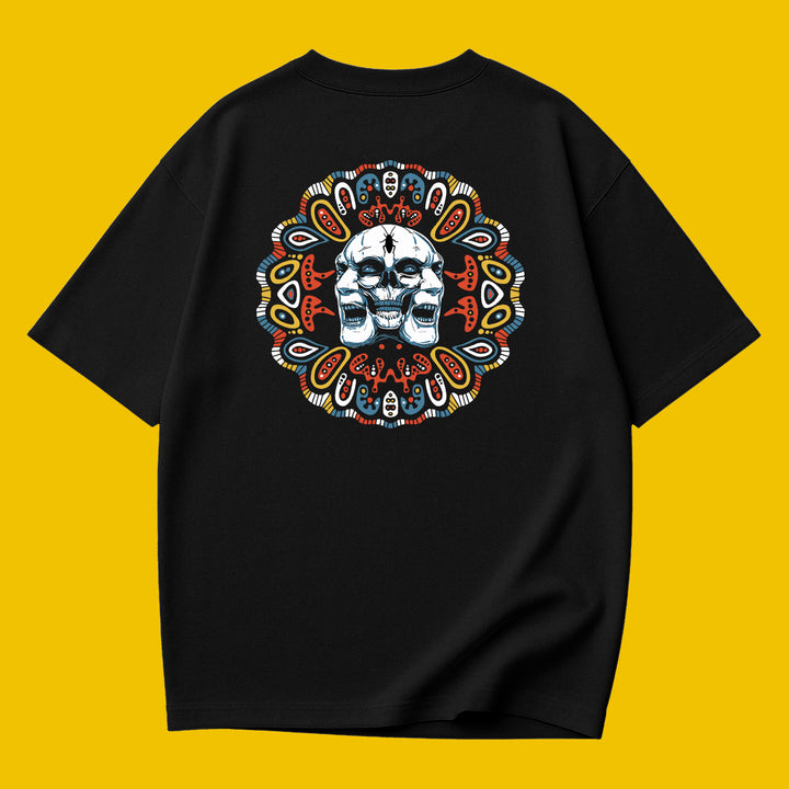 Camiseta Oversized Faces