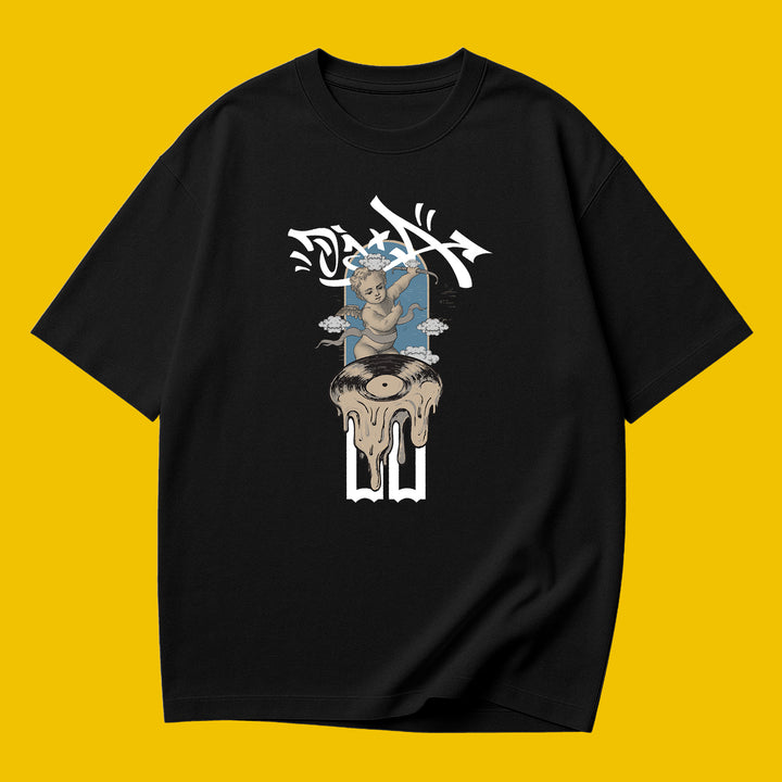 Camiseta Oversized DJ A - Batida Braba